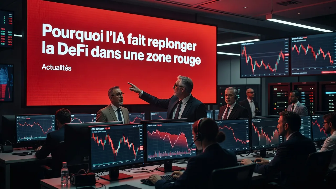 Pourquoi l’IA fait replonger la DeFi dans une zone rouge