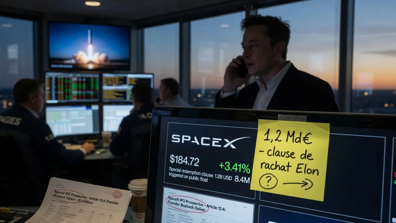 SpaceX entre en Bourse: ce détail à 1,2 milliard intrigue